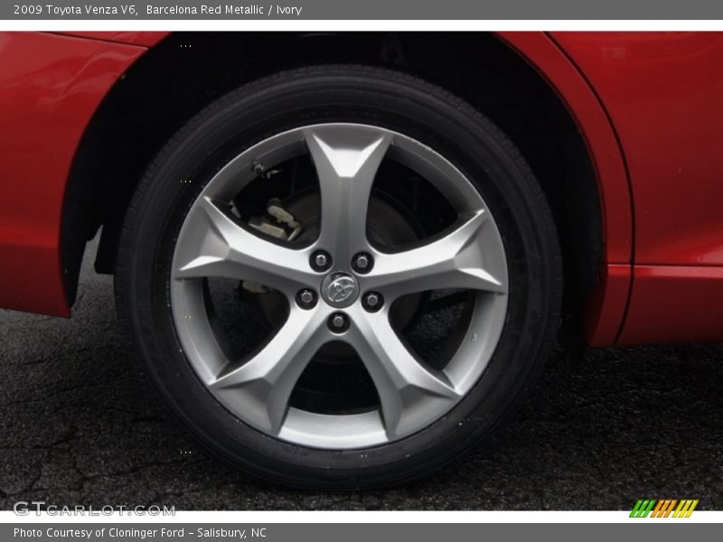 Barcelona Red Metallic / Ivory 2009 Toyota Venza V6