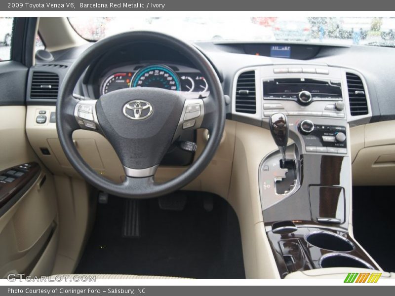 Barcelona Red Metallic / Ivory 2009 Toyota Venza V6