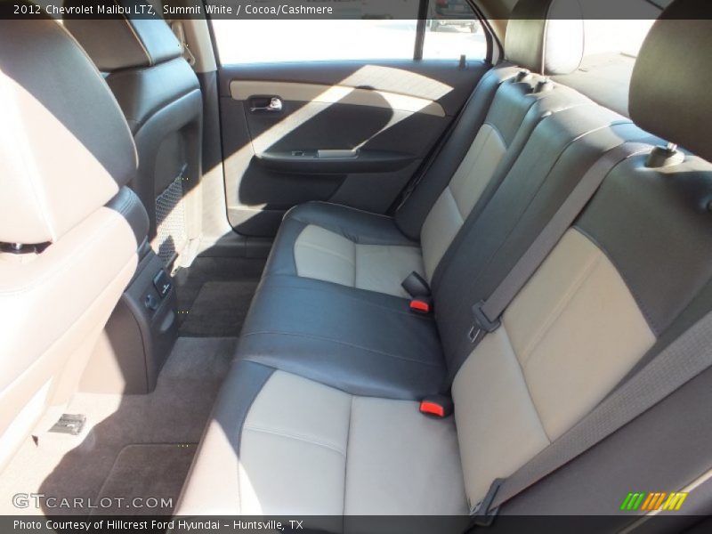 Summit White / Cocoa/Cashmere 2012 Chevrolet Malibu LTZ