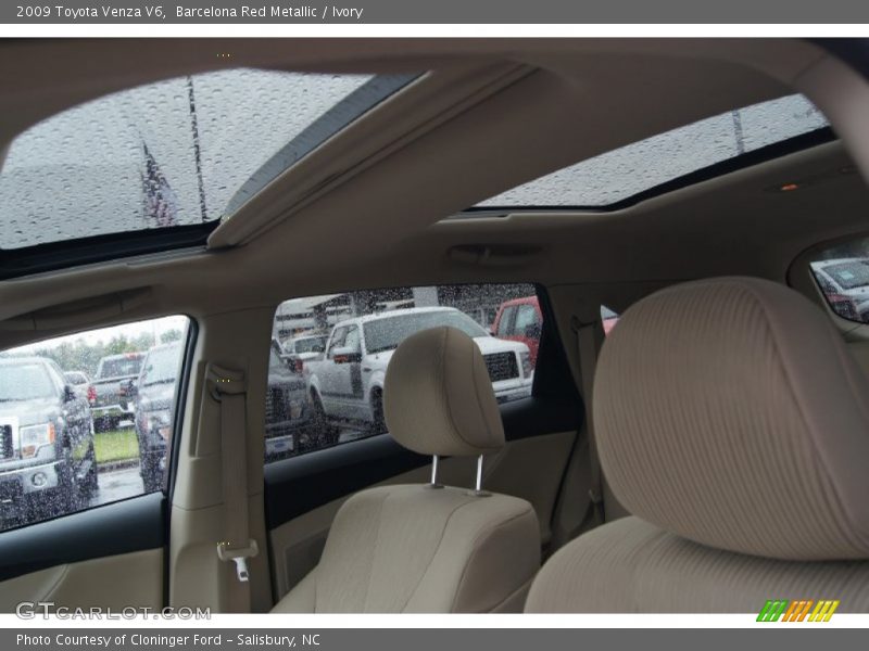 Barcelona Red Metallic / Ivory 2009 Toyota Venza V6