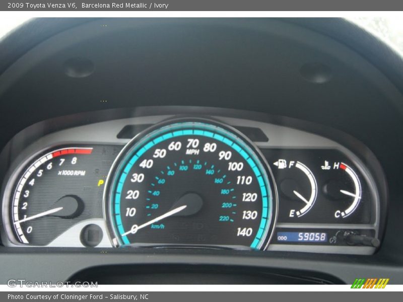 Barcelona Red Metallic / Ivory 2009 Toyota Venza V6