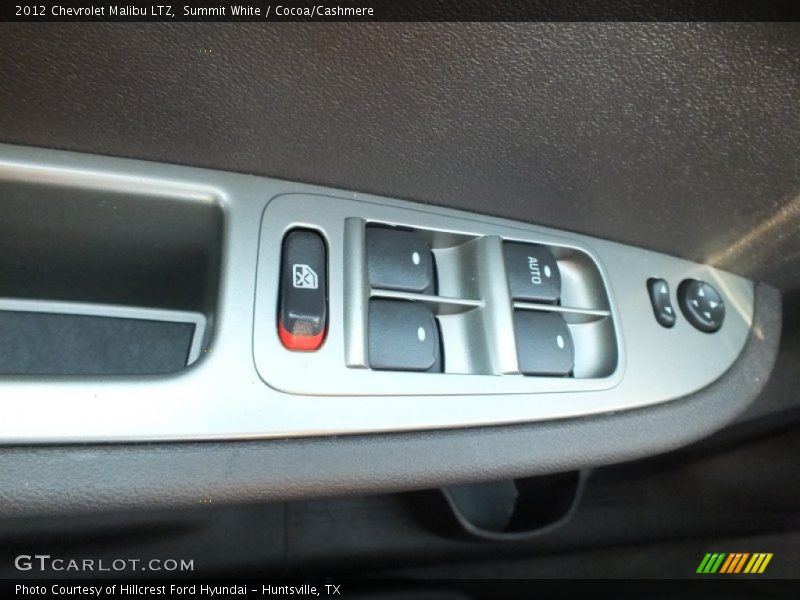 Summit White / Cocoa/Cashmere 2012 Chevrolet Malibu LTZ