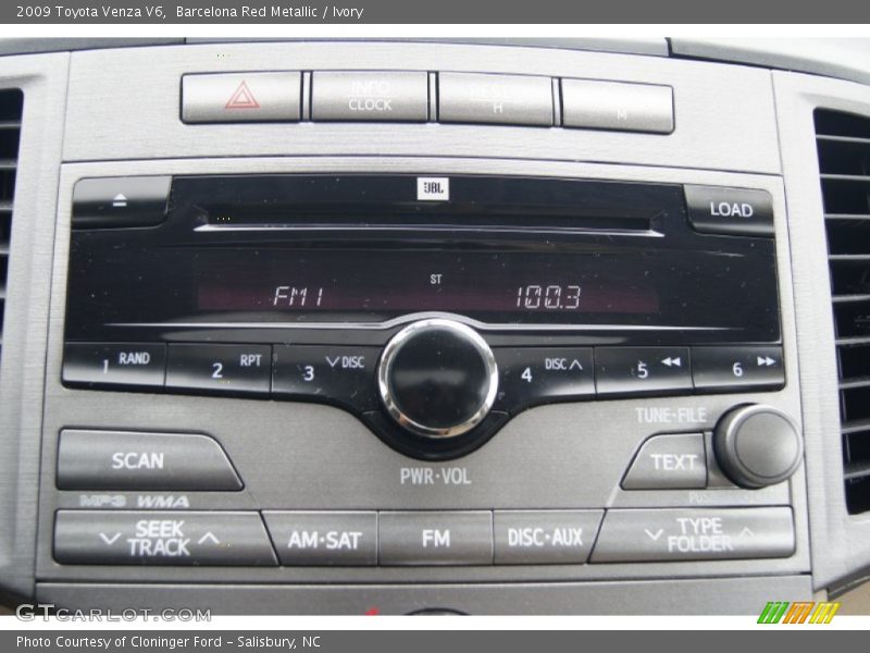 Barcelona Red Metallic / Ivory 2009 Toyota Venza V6