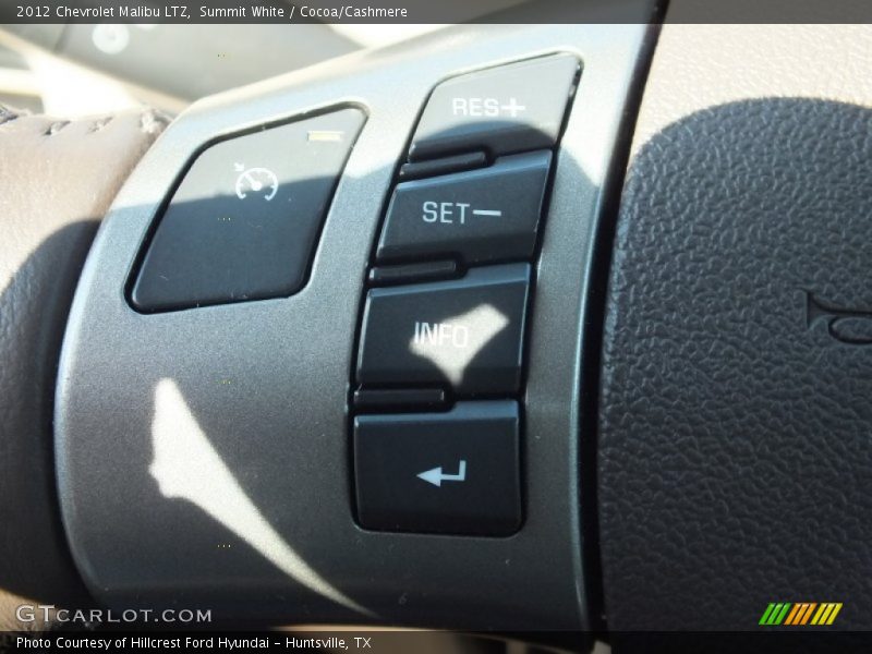 Summit White / Cocoa/Cashmere 2012 Chevrolet Malibu LTZ