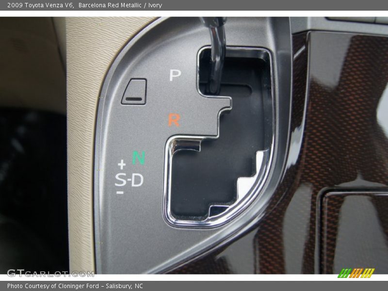 Barcelona Red Metallic / Ivory 2009 Toyota Venza V6