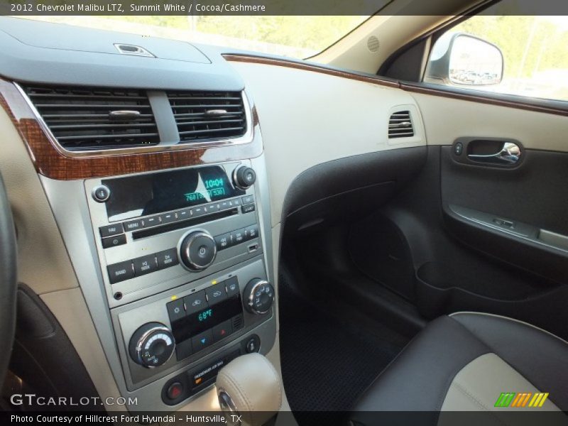 Summit White / Cocoa/Cashmere 2012 Chevrolet Malibu LTZ