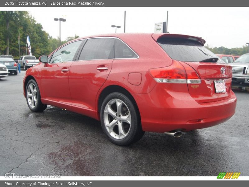 Barcelona Red Metallic / Ivory 2009 Toyota Venza V6