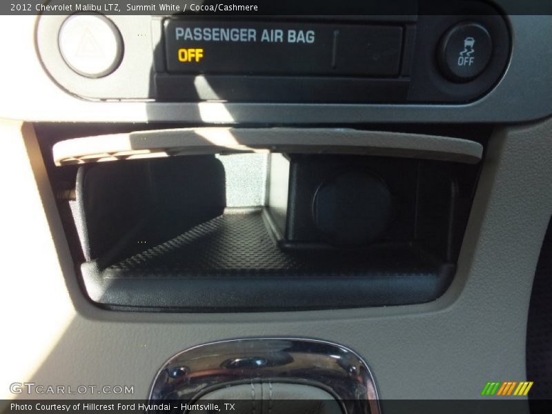 Summit White / Cocoa/Cashmere 2012 Chevrolet Malibu LTZ