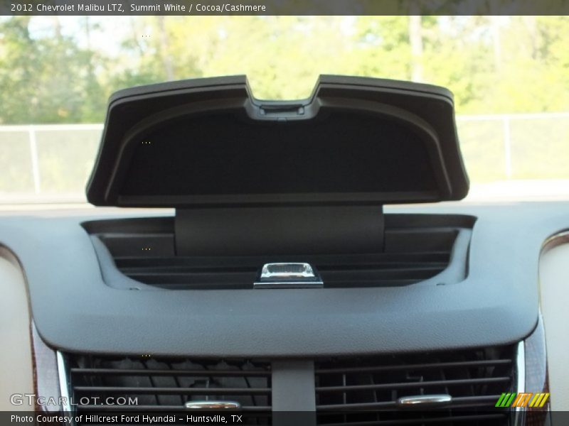 Summit White / Cocoa/Cashmere 2012 Chevrolet Malibu LTZ