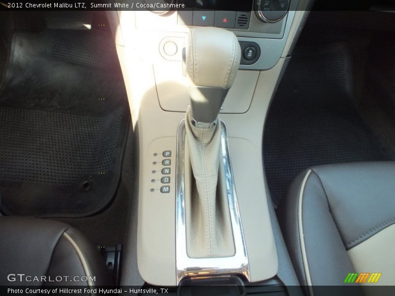 Summit White / Cocoa/Cashmere 2012 Chevrolet Malibu LTZ