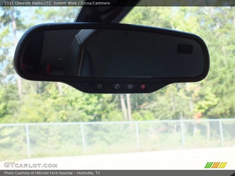 Summit White / Cocoa/Cashmere 2012 Chevrolet Malibu LTZ