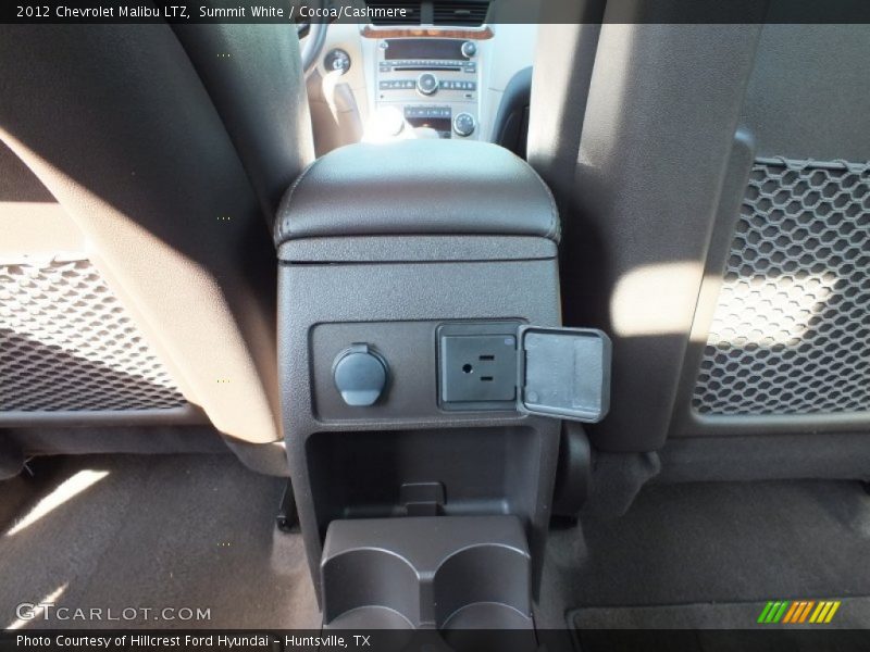 Summit White / Cocoa/Cashmere 2012 Chevrolet Malibu LTZ