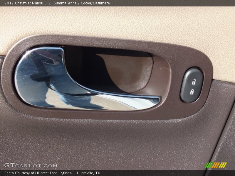Summit White / Cocoa/Cashmere 2012 Chevrolet Malibu LTZ