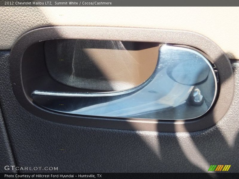 Summit White / Cocoa/Cashmere 2012 Chevrolet Malibu LTZ