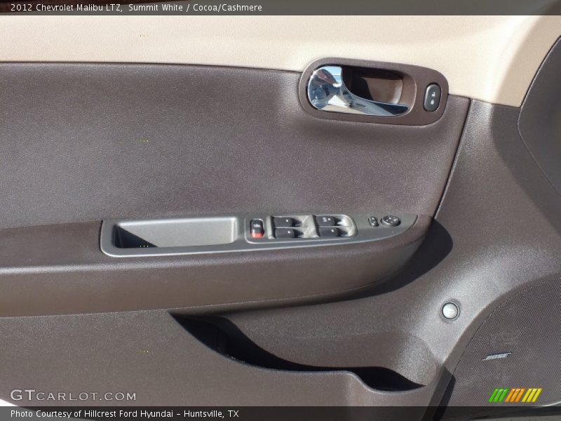 Summit White / Cocoa/Cashmere 2012 Chevrolet Malibu LTZ