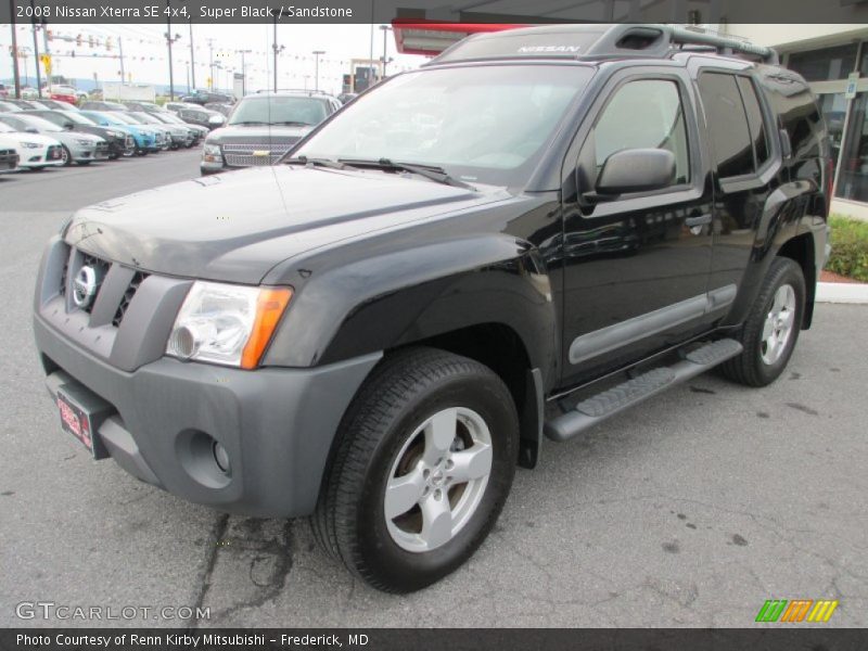 Super Black / Sandstone 2008 Nissan Xterra SE 4x4