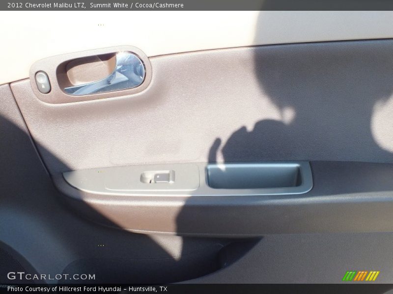Summit White / Cocoa/Cashmere 2012 Chevrolet Malibu LTZ