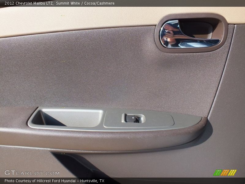 Summit White / Cocoa/Cashmere 2012 Chevrolet Malibu LTZ