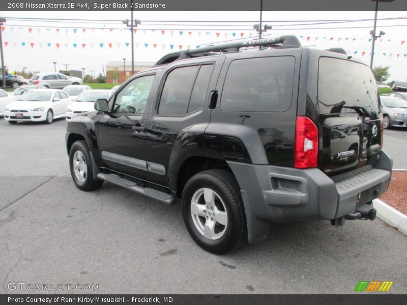 Super Black / Sandstone 2008 Nissan Xterra SE 4x4