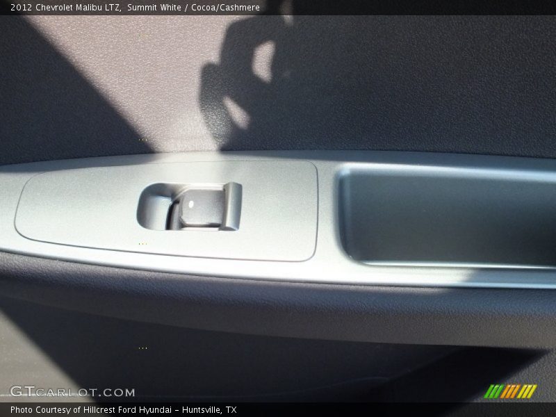 Summit White / Cocoa/Cashmere 2012 Chevrolet Malibu LTZ