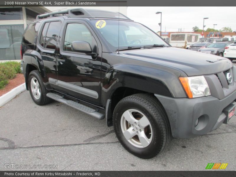 Super Black / Sandstone 2008 Nissan Xterra SE 4x4