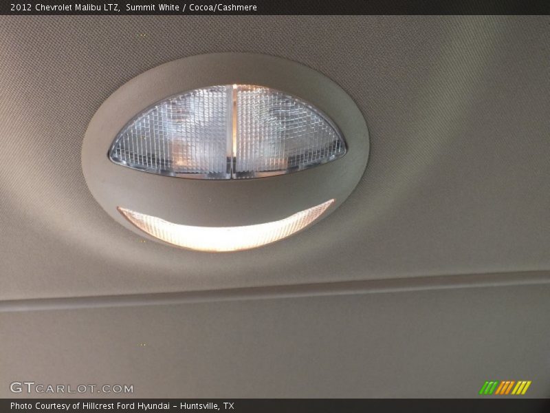 Summit White / Cocoa/Cashmere 2012 Chevrolet Malibu LTZ