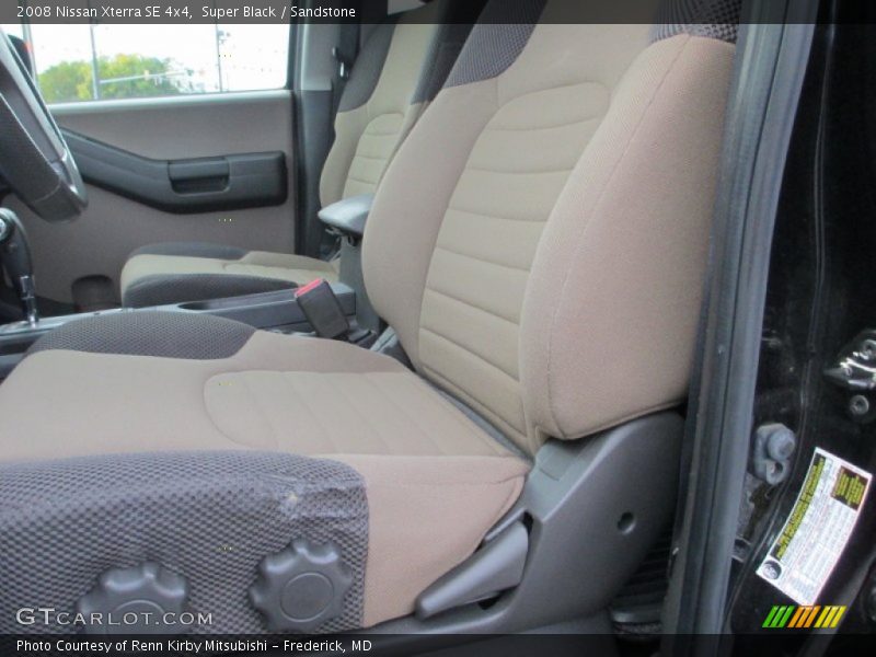 Super Black / Sandstone 2008 Nissan Xterra SE 4x4