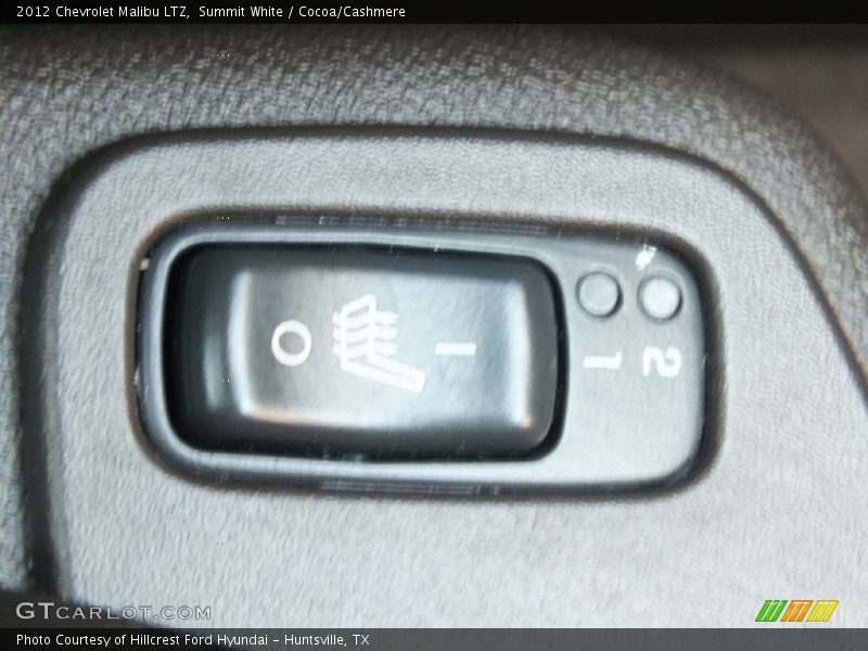 Summit White / Cocoa/Cashmere 2012 Chevrolet Malibu LTZ