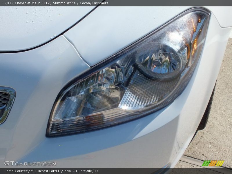 Summit White / Cocoa/Cashmere 2012 Chevrolet Malibu LTZ