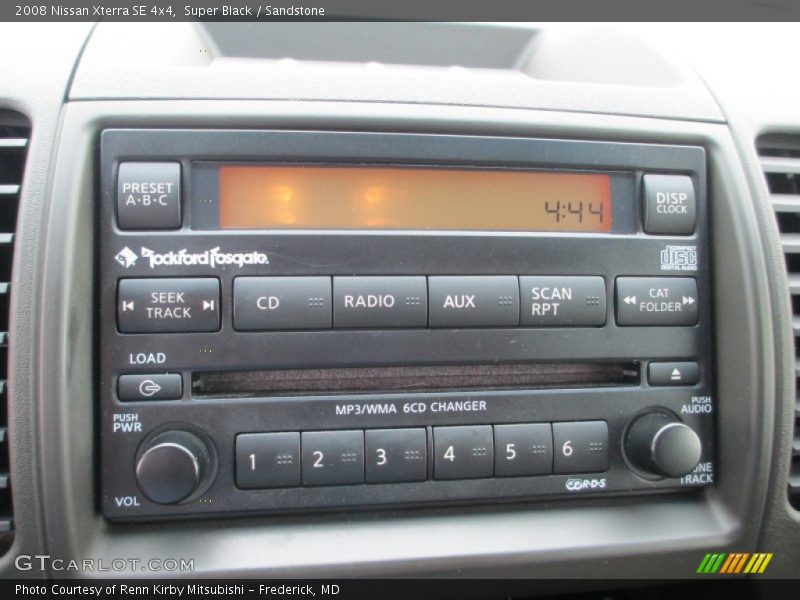 Super Black / Sandstone 2008 Nissan Xterra SE 4x4