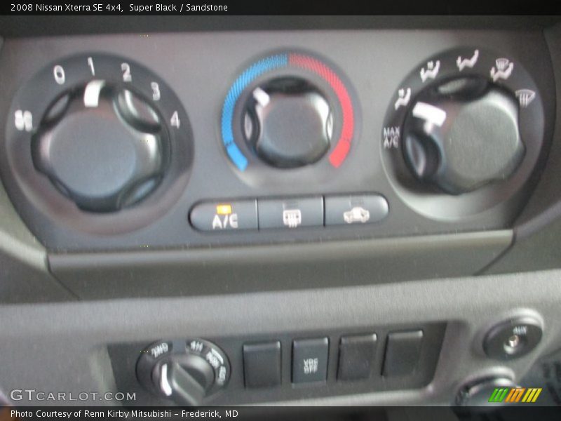 Super Black / Sandstone 2008 Nissan Xterra SE 4x4