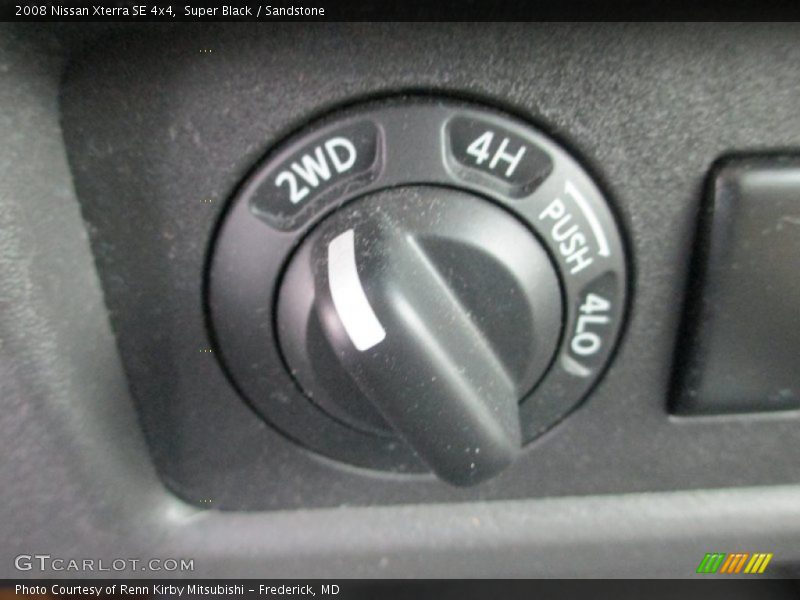 Super Black / Sandstone 2008 Nissan Xterra SE 4x4