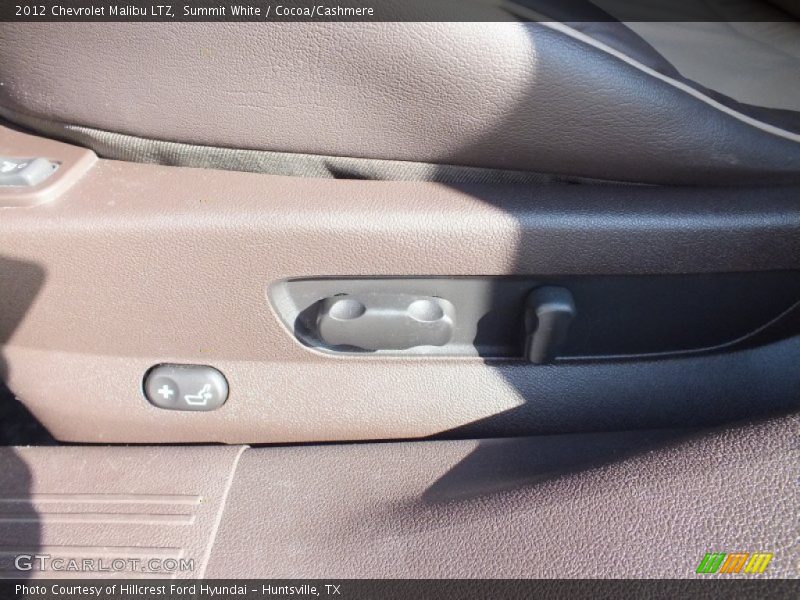 Summit White / Cocoa/Cashmere 2012 Chevrolet Malibu LTZ
