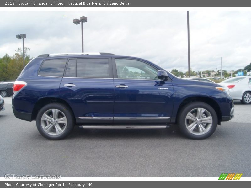  2013 Highlander Limited Nautical Blue Metallic