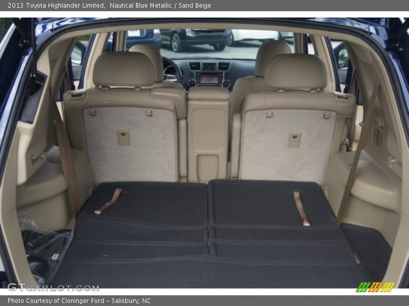  2013 Highlander Limited Trunk