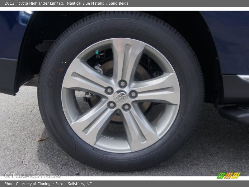  2013 Highlander Limited Wheel