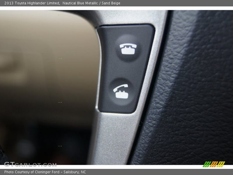 Controls of 2013 Highlander Limited