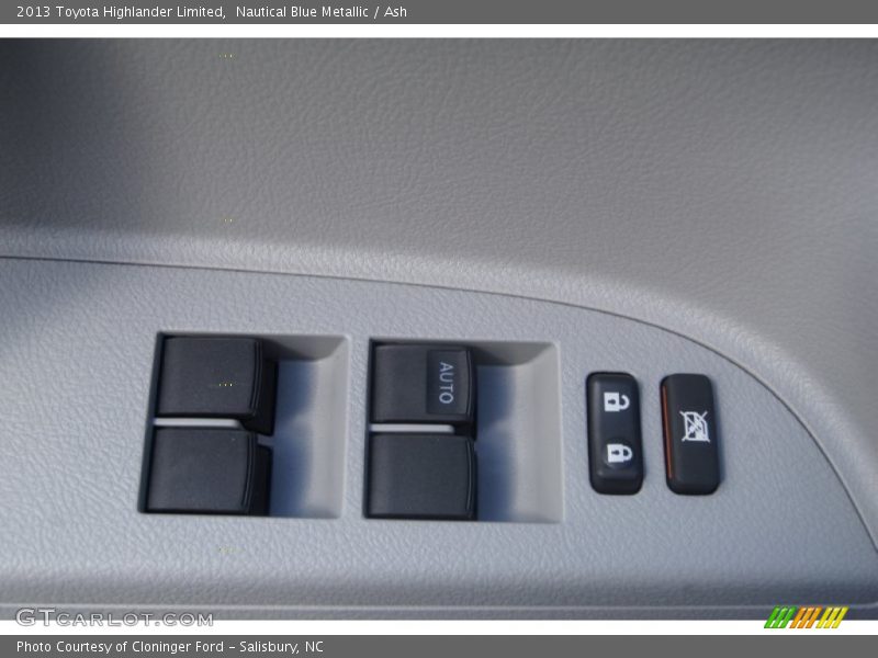 Nautical Blue Metallic / Ash 2013 Toyota Highlander Limited