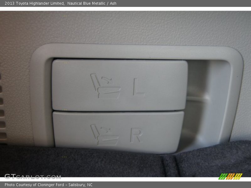 Nautical Blue Metallic / Ash 2013 Toyota Highlander Limited