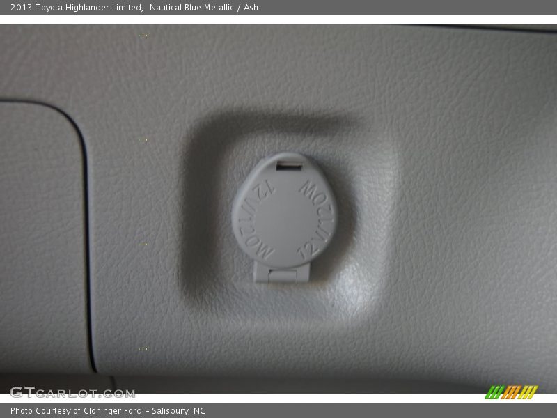 Nautical Blue Metallic / Ash 2013 Toyota Highlander Limited