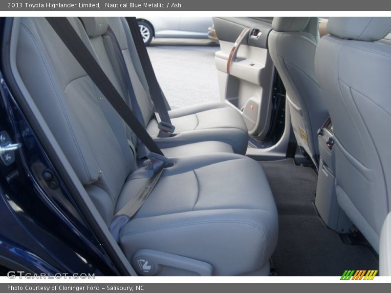 Nautical Blue Metallic / Ash 2013 Toyota Highlander Limited