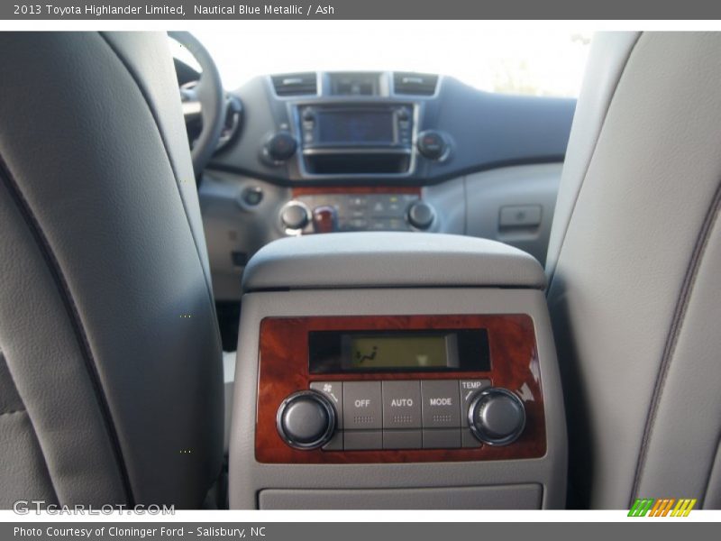 Nautical Blue Metallic / Ash 2013 Toyota Highlander Limited