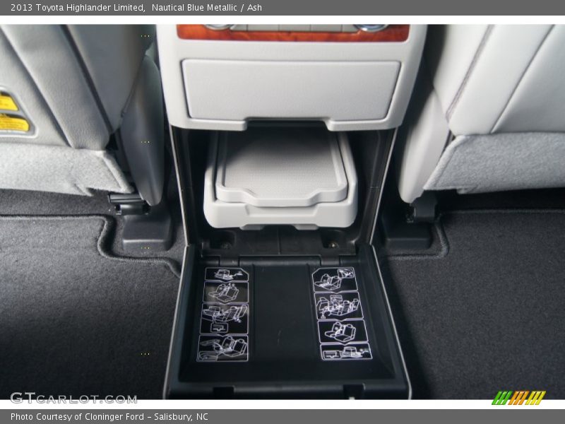 Nautical Blue Metallic / Ash 2013 Toyota Highlander Limited