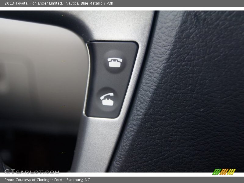 Nautical Blue Metallic / Ash 2013 Toyota Highlander Limited