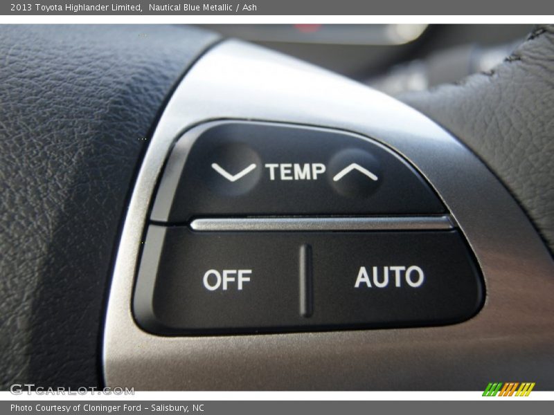 Nautical Blue Metallic / Ash 2013 Toyota Highlander Limited