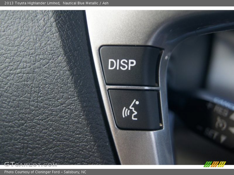 Nautical Blue Metallic / Ash 2013 Toyota Highlander Limited