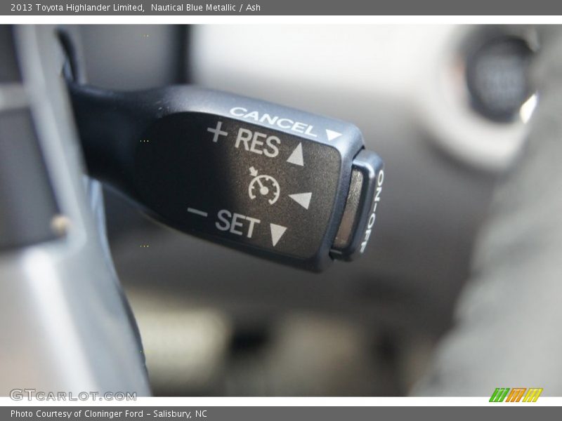 Nautical Blue Metallic / Ash 2013 Toyota Highlander Limited