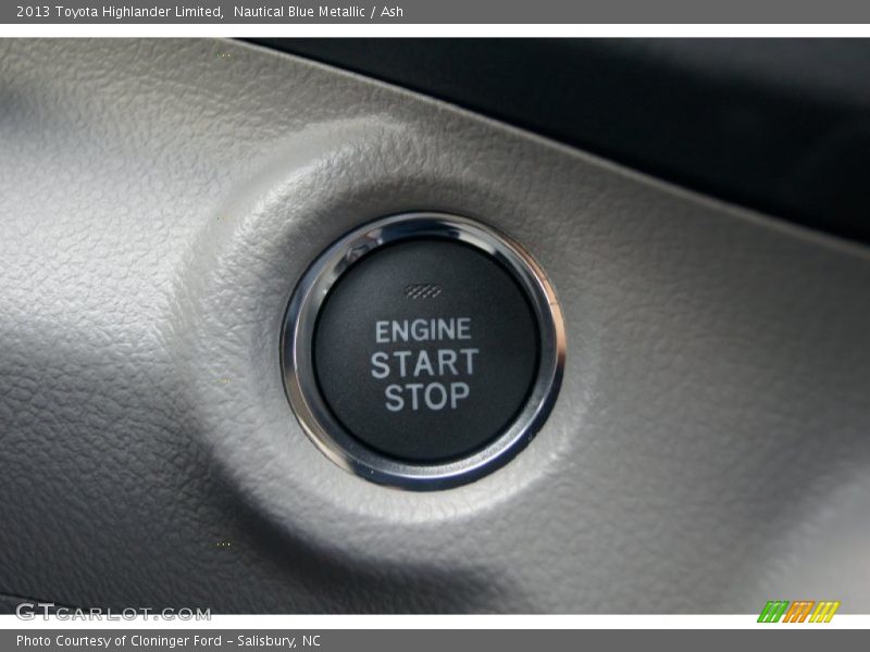 Nautical Blue Metallic / Ash 2013 Toyota Highlander Limited