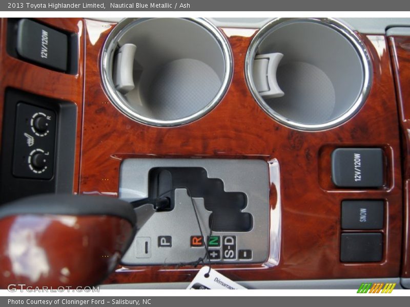 Nautical Blue Metallic / Ash 2013 Toyota Highlander Limited