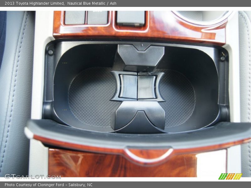 Nautical Blue Metallic / Ash 2013 Toyota Highlander Limited